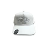 008. WATER REPELLENT LOGO TRUCKER | White