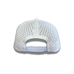 008. WATER REPELLENT LOGO TRUCKER | White